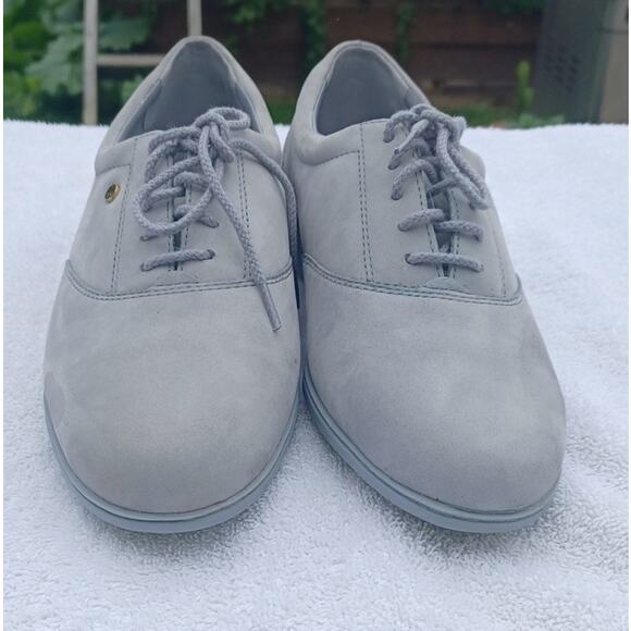 Easy Spirit Anti Gravity Faded Blue Nubuck Suede Oxford Size 9 Narrow Comfort - Picture 3 of 7